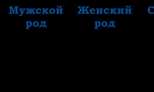 Общий род существительных в русском языке: определение, примеры